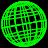 Animated wireframe sphere